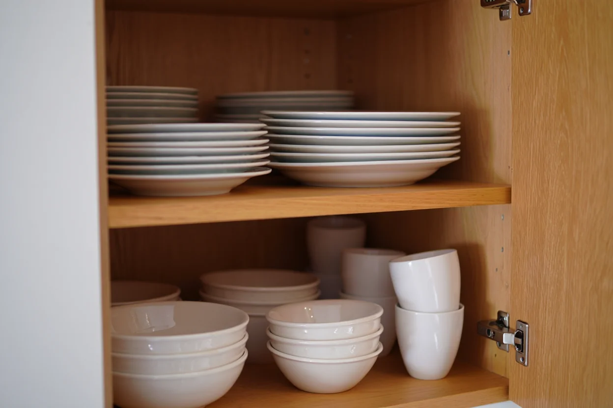 그릇 수납 정리법: 좁은 주방도 깔끔하게 정리하는 꿀팁
